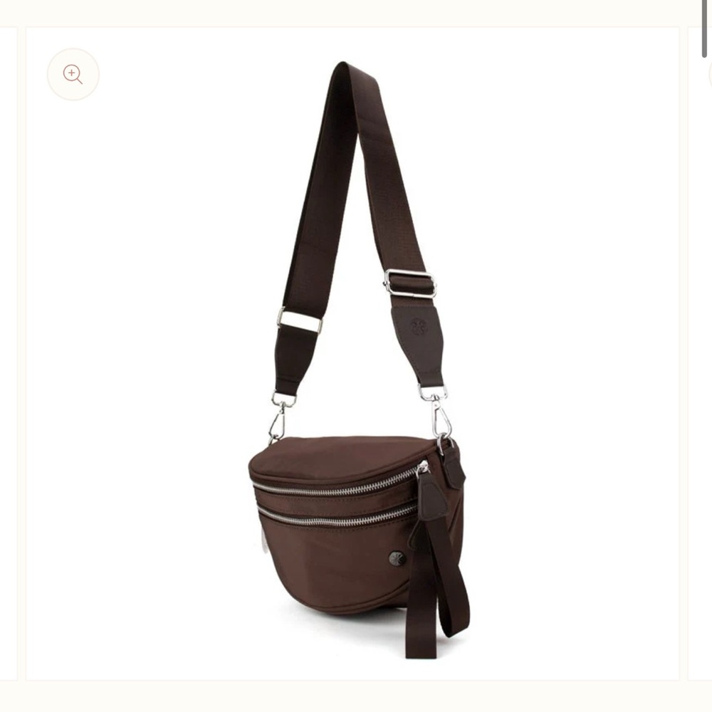 Elegant Brown Belt Bag